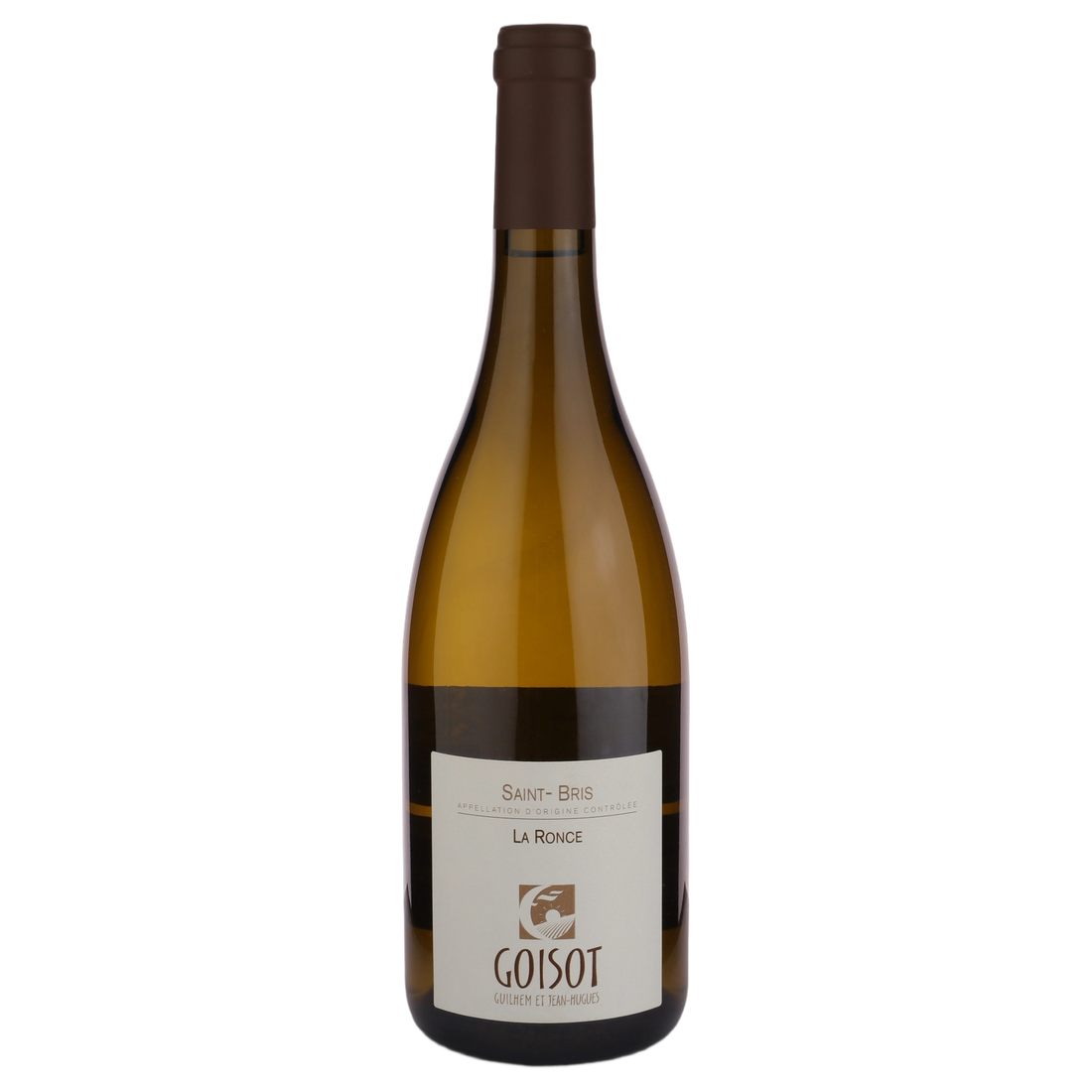 A bottle of 2019 Domaine Guilhem & J Hugues Goisot La Ronce  Saint-Bris Sauvignon Blanc 750ml White Wine