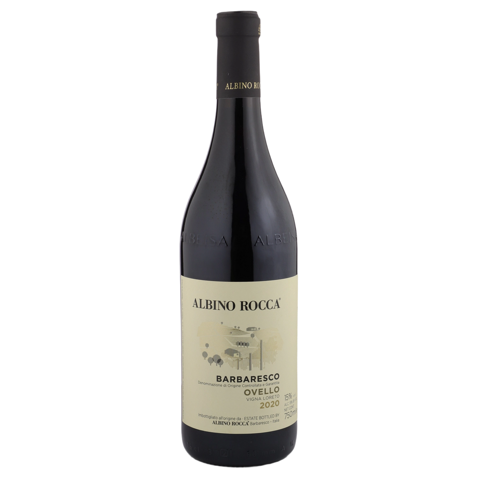 A bottle of 2020 Albino Rocca Barbaresco Ovello Vigna Loreto 750ml Red Wine