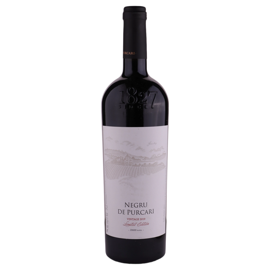A bottle of 2019 Chateau Purcari Negru De Purcari 750ml Red Wine