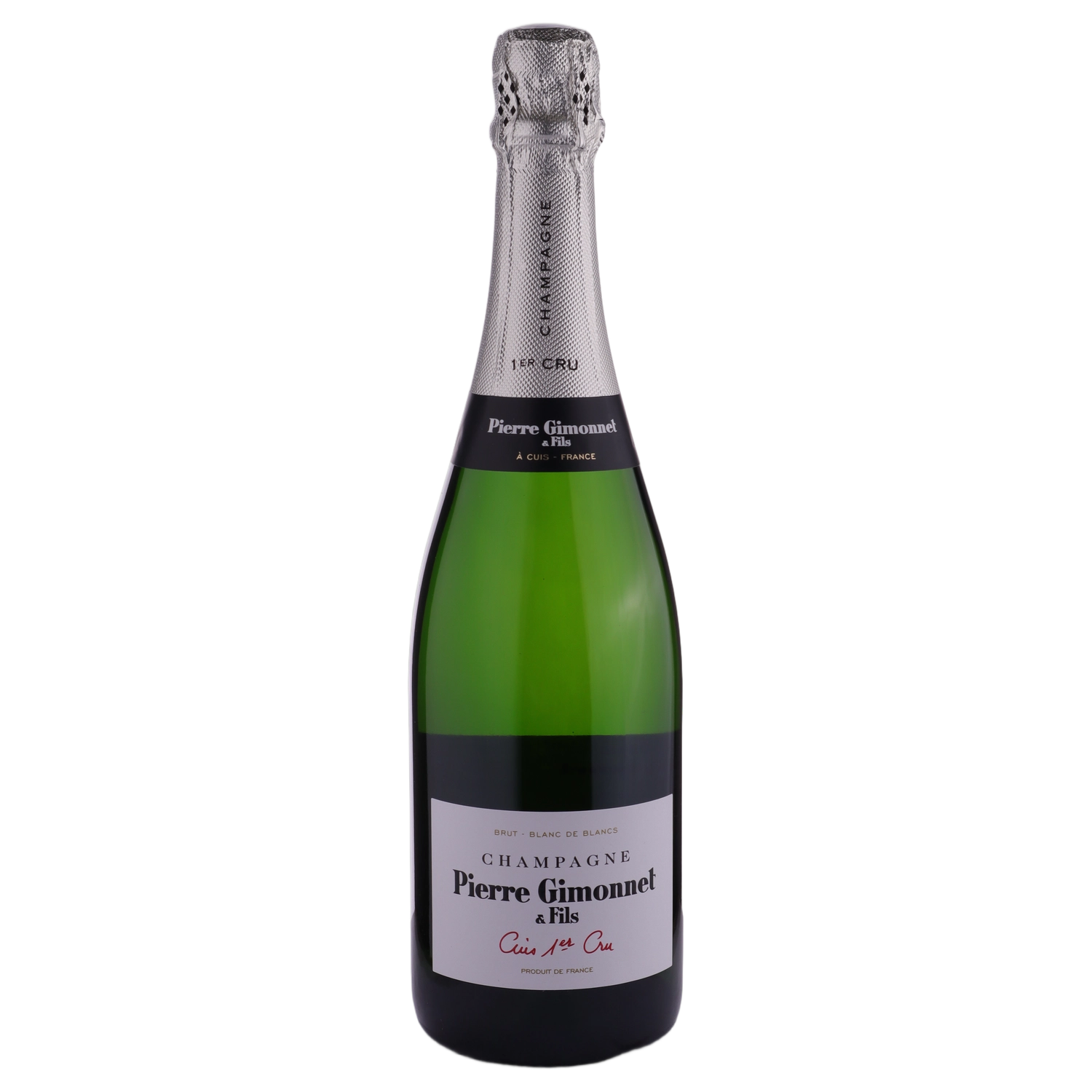 A bottle of NV Pierre Gimonnet & Fils Cuis Blanc de Blancs 750ml Sparkling Wine