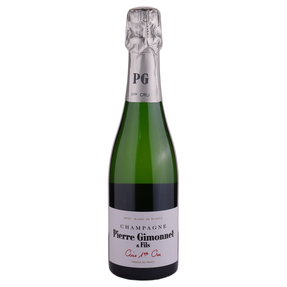 A bottle of Pierre Gimonnet & Fils Cuis Blanc de Blancs 375ml Sparkling Wine