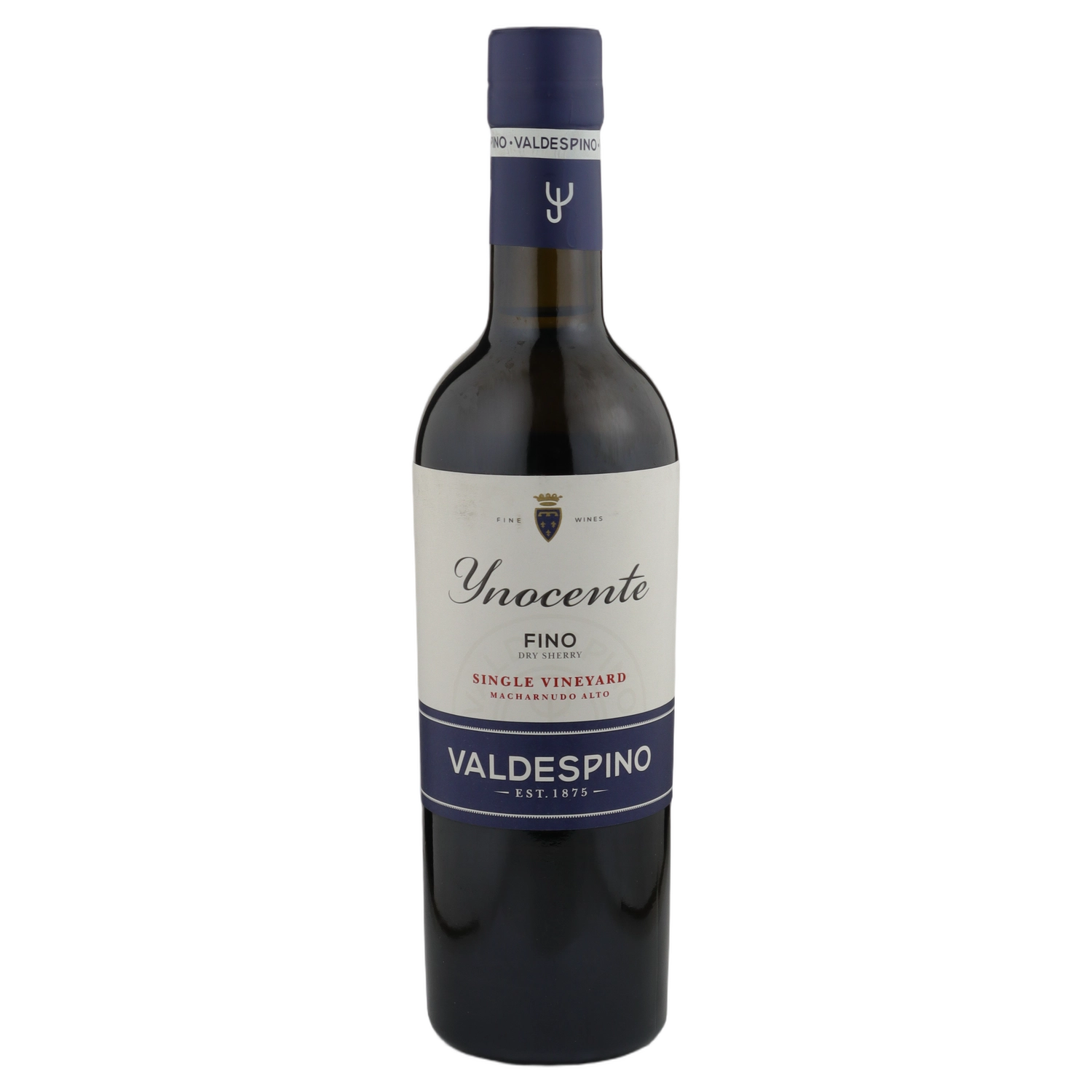 A bottle of Valdespino Inocente Fino 375ml Fortified Wine