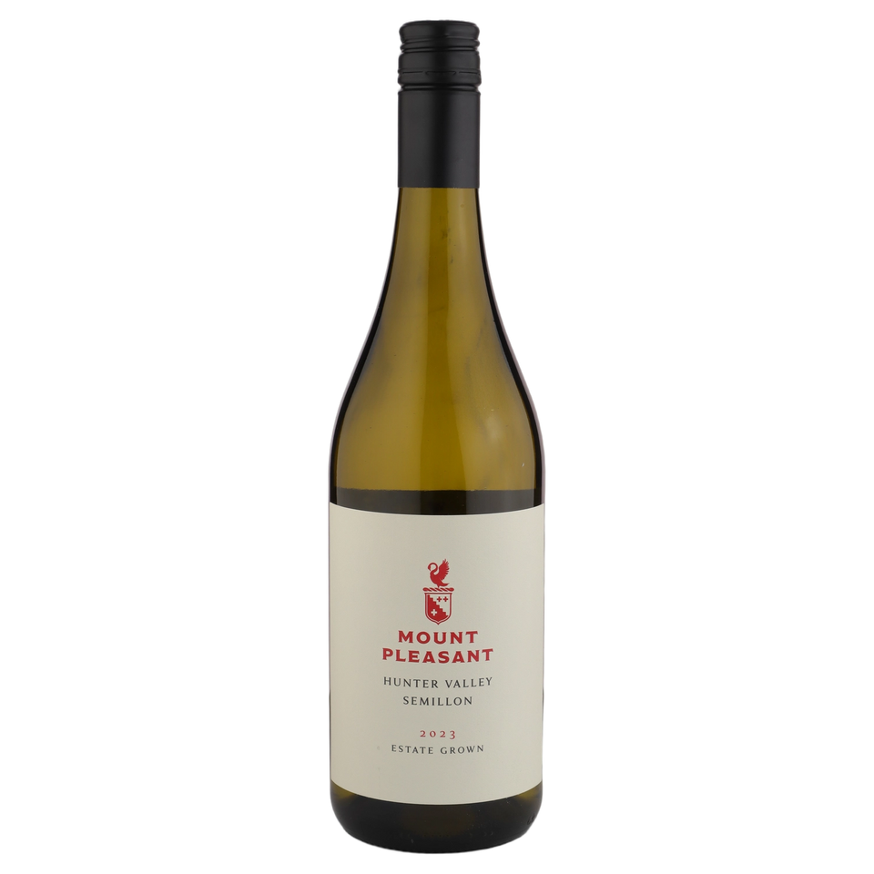 A bottle of 2023 Mount Pleasant Estate Semillon 750ml White Wine