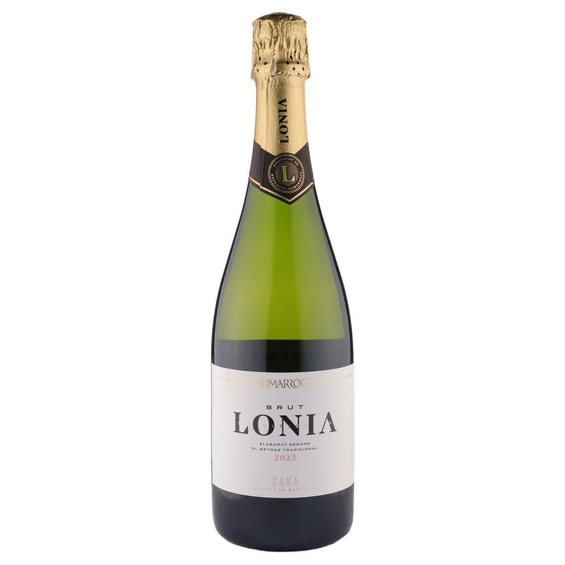A bottle of Lonia Cava Brut NV 750ml Sparkling Wine