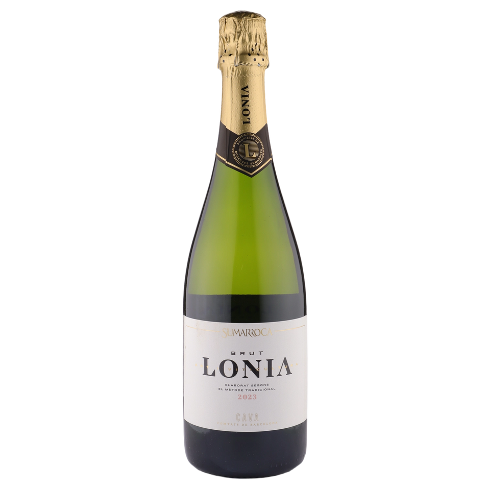 A bottle of Lonia Cava Brut NV 750ml Sparkling Wine