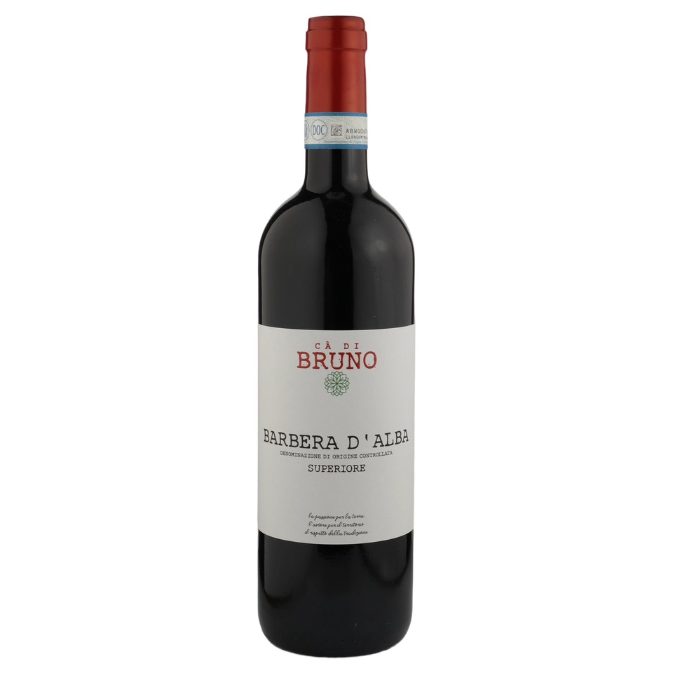 A bottle of 2020 Ca Di Bruno Barbera d'Alba Superiore DOC 750ml Red Wine