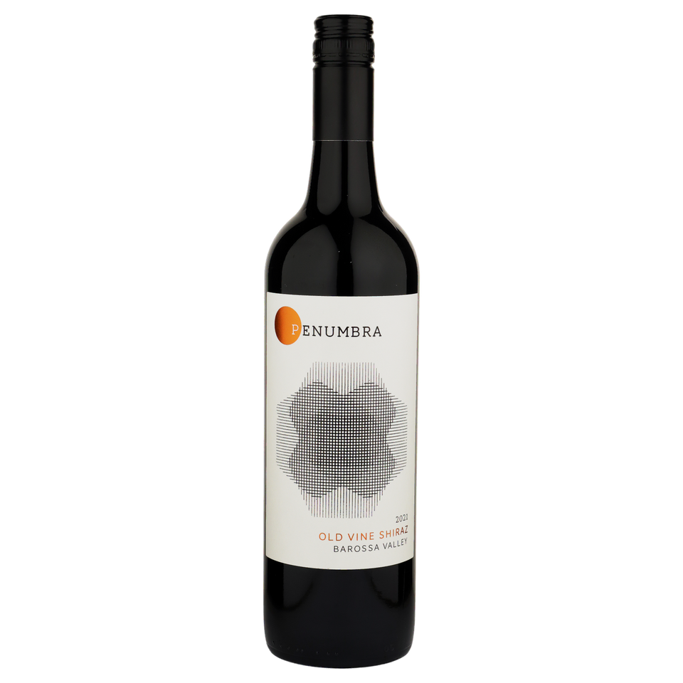 A bottle of Penumbra by Colin Glaetzer Old Vine Shiraz 2021 750ml Red Wine