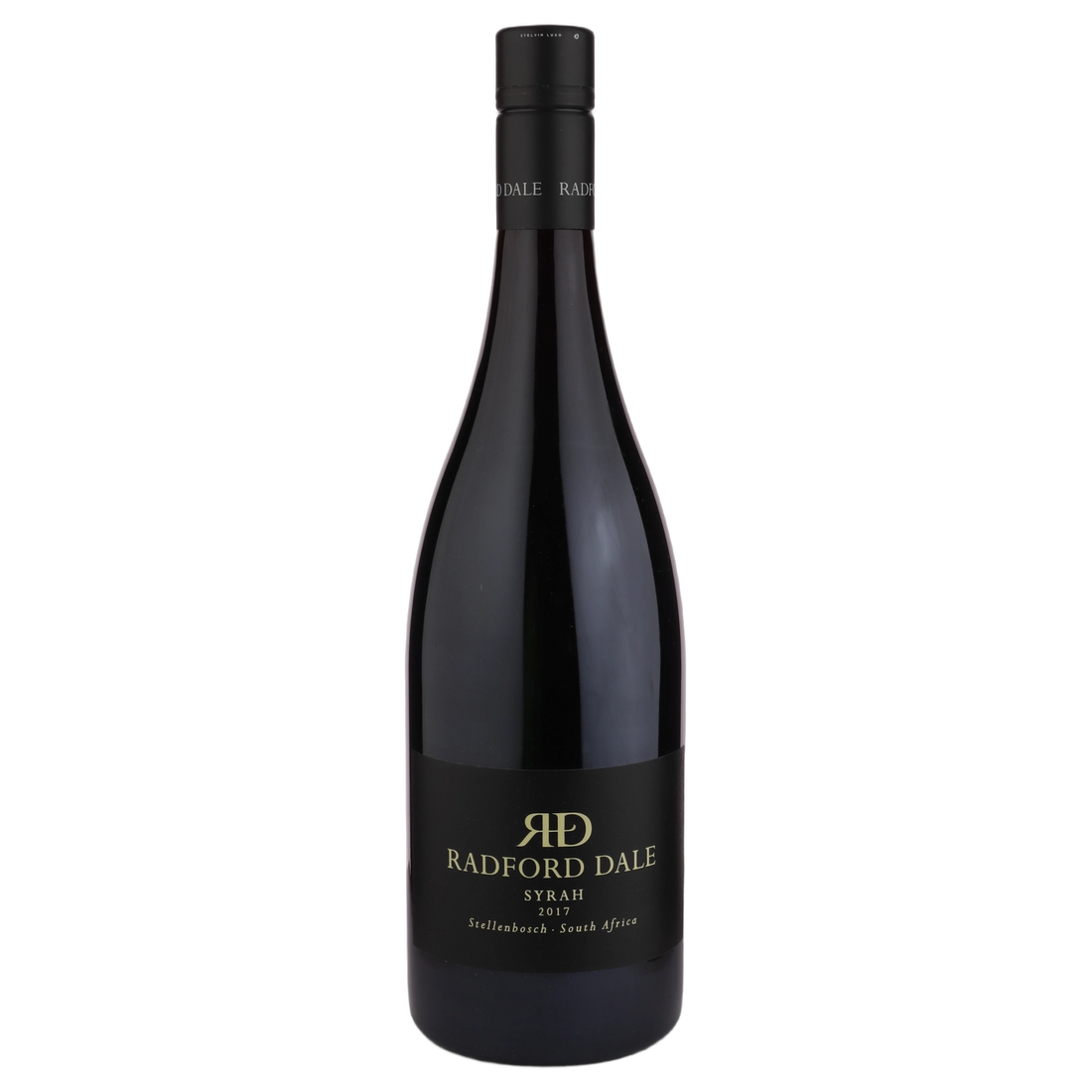 A bottle of 2017 Radford Dale Syrah 750ml Red Wine
