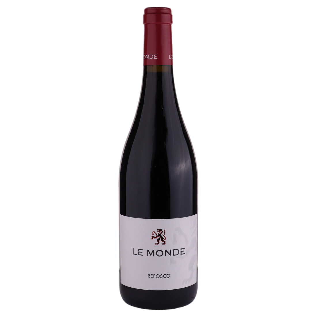 A bottle of 2020 Le Monde Refosco DOC 20 750ml Red Wine