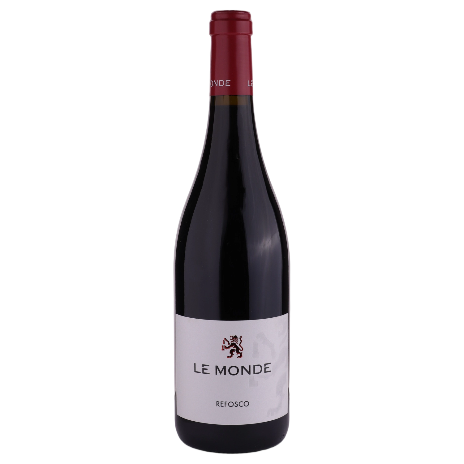 A bottle of 2020 Le Monde Refosco DOC 20 750ml Red Wine