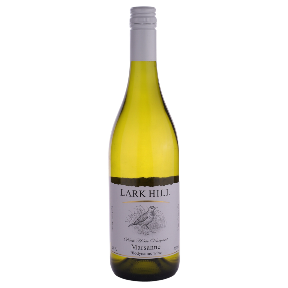 A bottle of 2022 Lark Hill Estate Marsanne 750ml White Wine