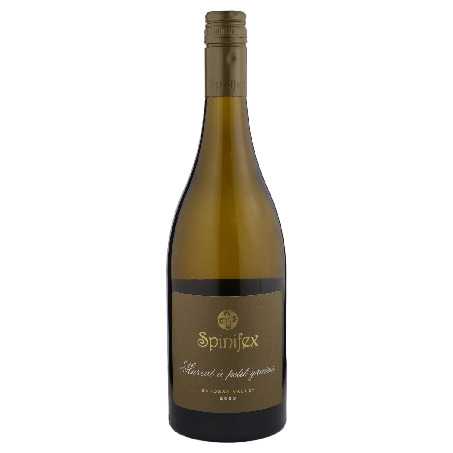 A bottle of 2023 Spinifex Muscat à petits grains 750ml White Wine