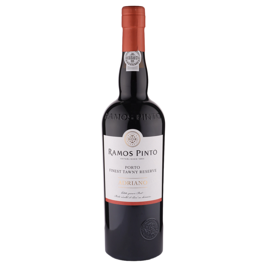 A bottle of NV Ramos Pinto Reserva Adriano 8 Year Old Tawny Port 750ml Fortified Wine