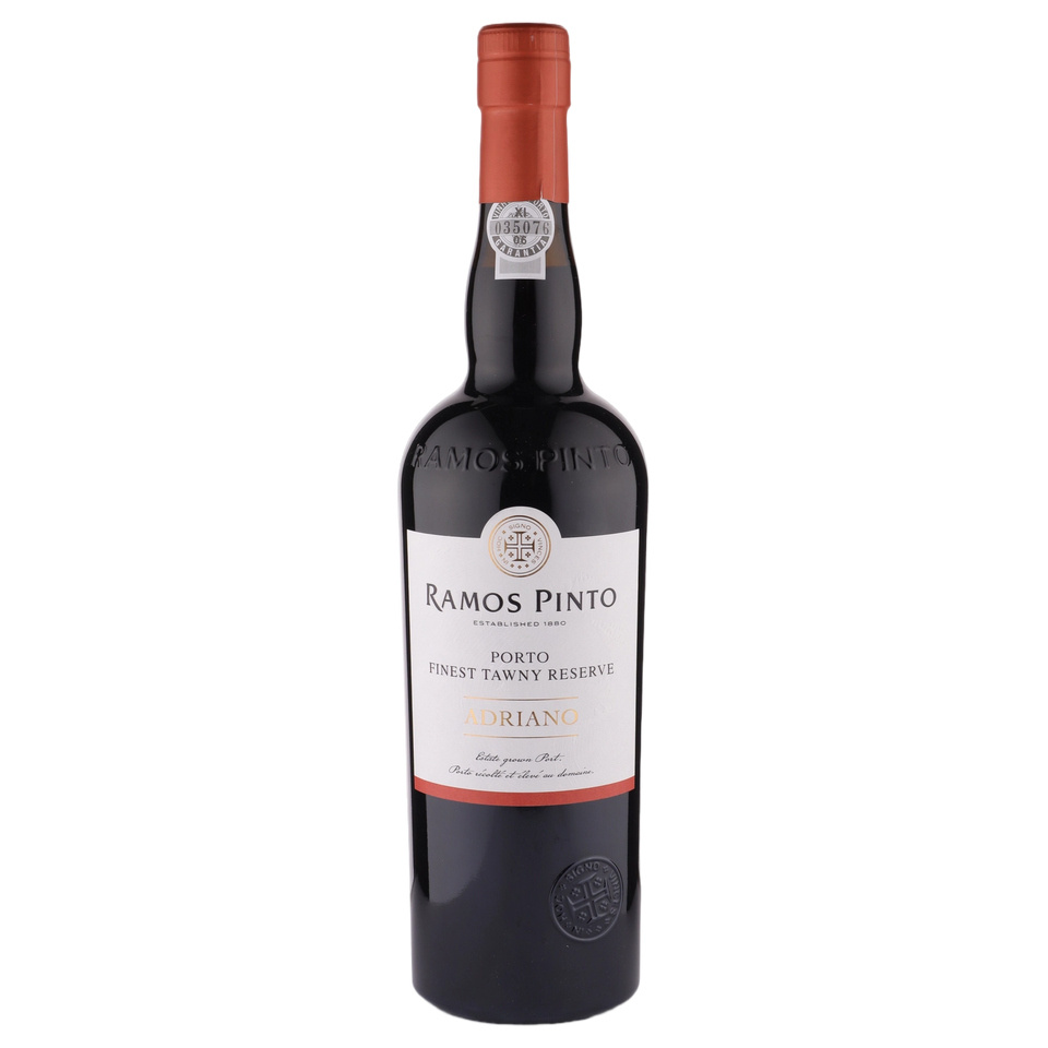 A bottle of NV Ramos Pinto Reserva Adriano 8 Year Old Tawny Port 750ml Fortified Wine