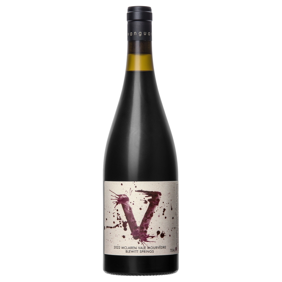 A bottle of 2022 Vanguardist Mourvedre 750ml Red Wine