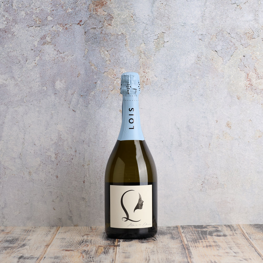 A bottle of NV The Lane Vineyard Lois Blanc De Blancs 750ml Sparkling Wine