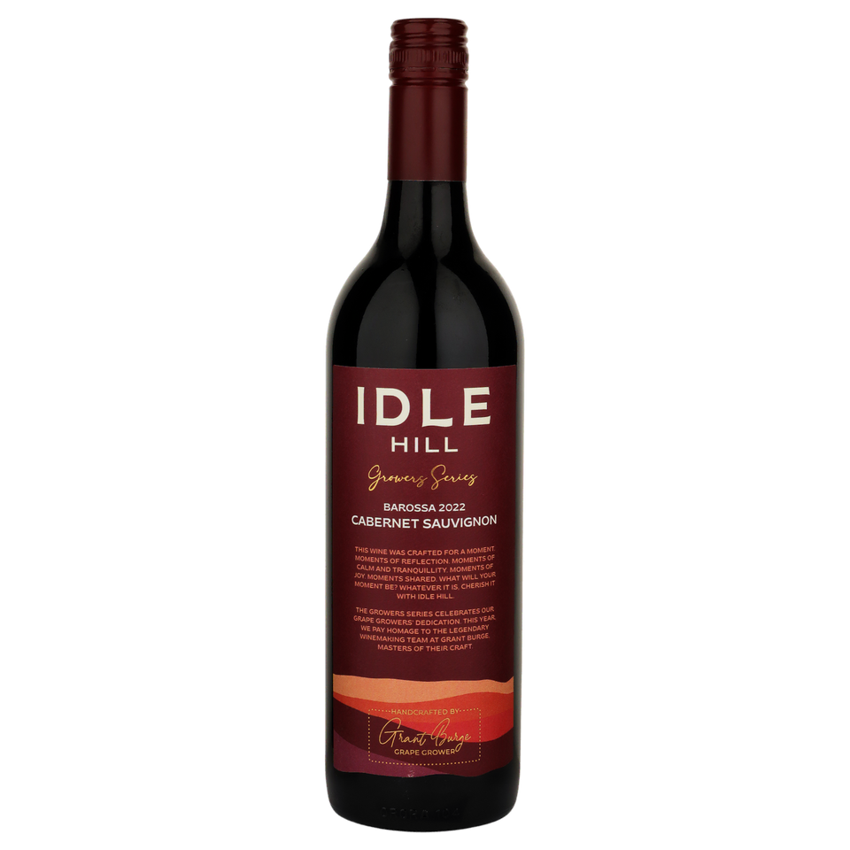 A bottle of Idle Hill Growers Series Barossa Cabernet Sauvignon 2022 750ml Red Wine