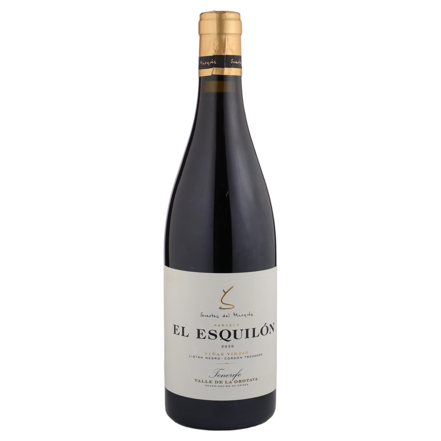 A bottle of 2020 Suertes del Marqués Tenerife Valle de la Orotava El Esquilón 750ml Red Wine