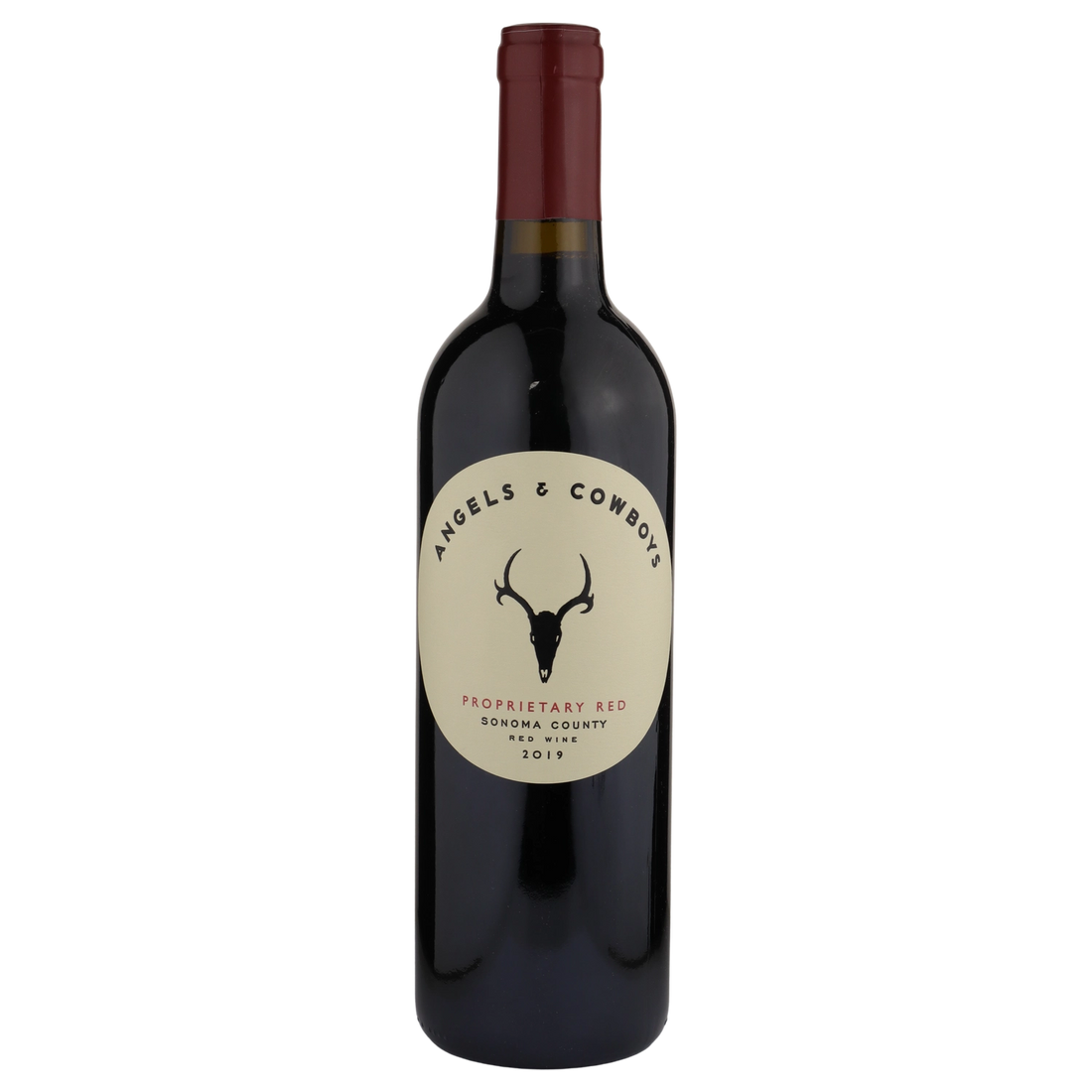 A bottle of 2019 Angels & Cowboys Proprietary Red Blend 750ml Red Wine