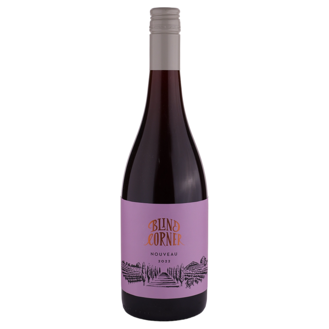 A bottle of 2022 Blind Corner Quindalup Nouveau 750ml Red Wine