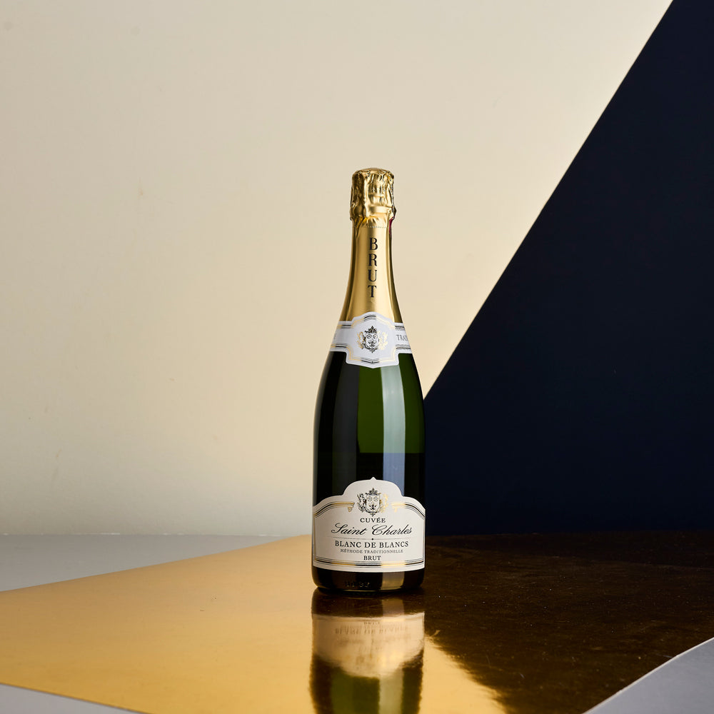 A bottle of Famille Piffaut Cuvée Saint Charles Blanc de Blancs Brut NV 750ml White Wine