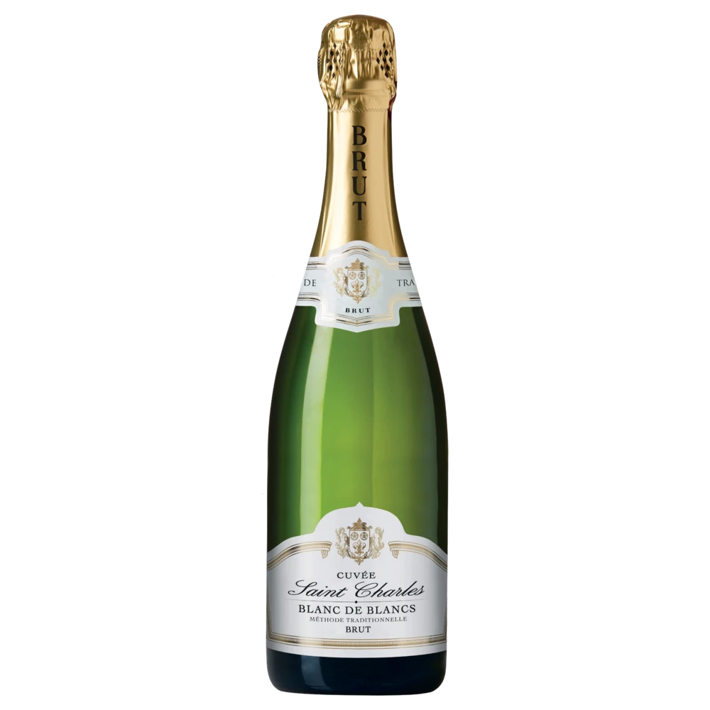 A bottle of Famille Piffaut Cuvée Saint Charles Blanc de Blancs Brut NV 750ml White Wine