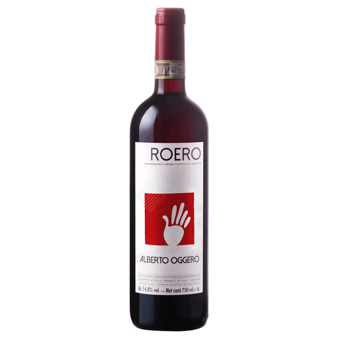 A bottle of 2021 Alberto Oggero Roero Le Coste Nebbiolo 750ml Red Wine