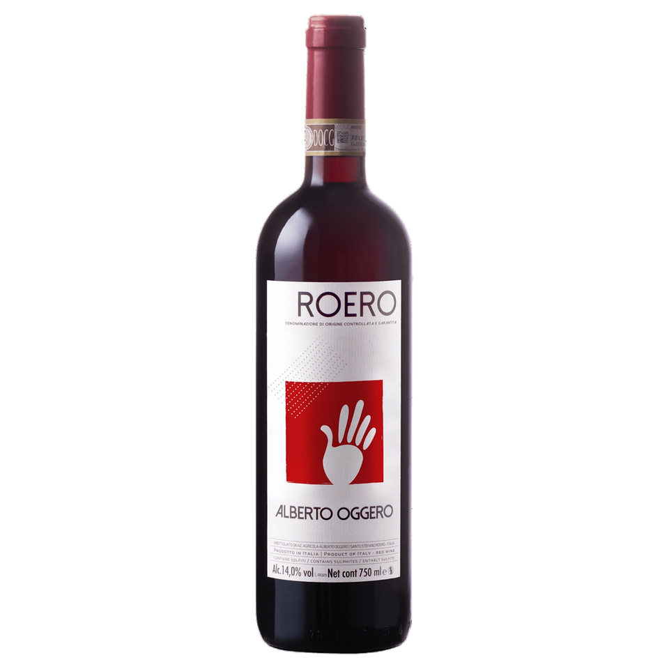 A bottle of 2021 Alberto Oggero Roero Le Coste Nebbiolo 750ml Red Wine