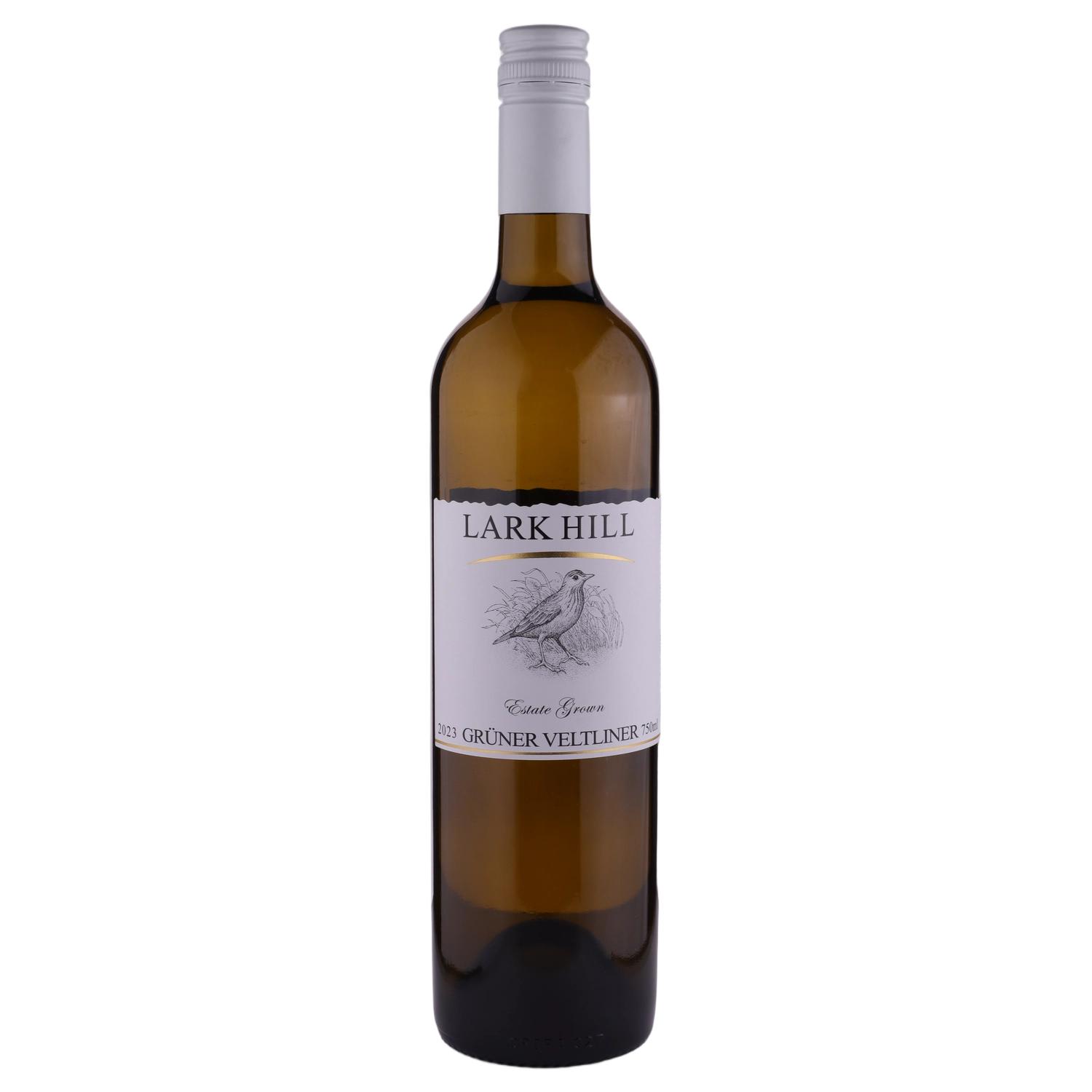 A bottle of 2023 Lark Hill Estate Gruner Veltliner 750ml White Wine