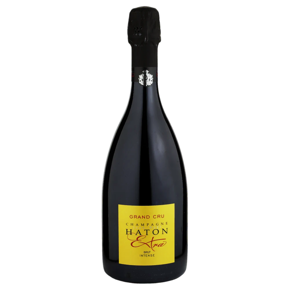 A bottle of Champagne Haton Intense Grand Cru Extra Brut NV 750ml Sparkling Wine