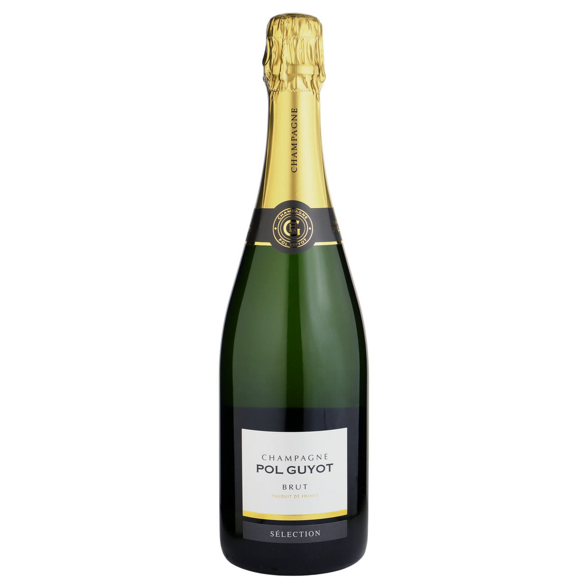 A bottle of Champagne Pol Guyot NV 750ml Sparkling Wine