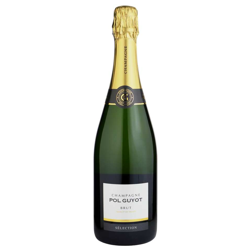 A bottle of Champagne Pol Guyot NV 750ml Sparkling Wine