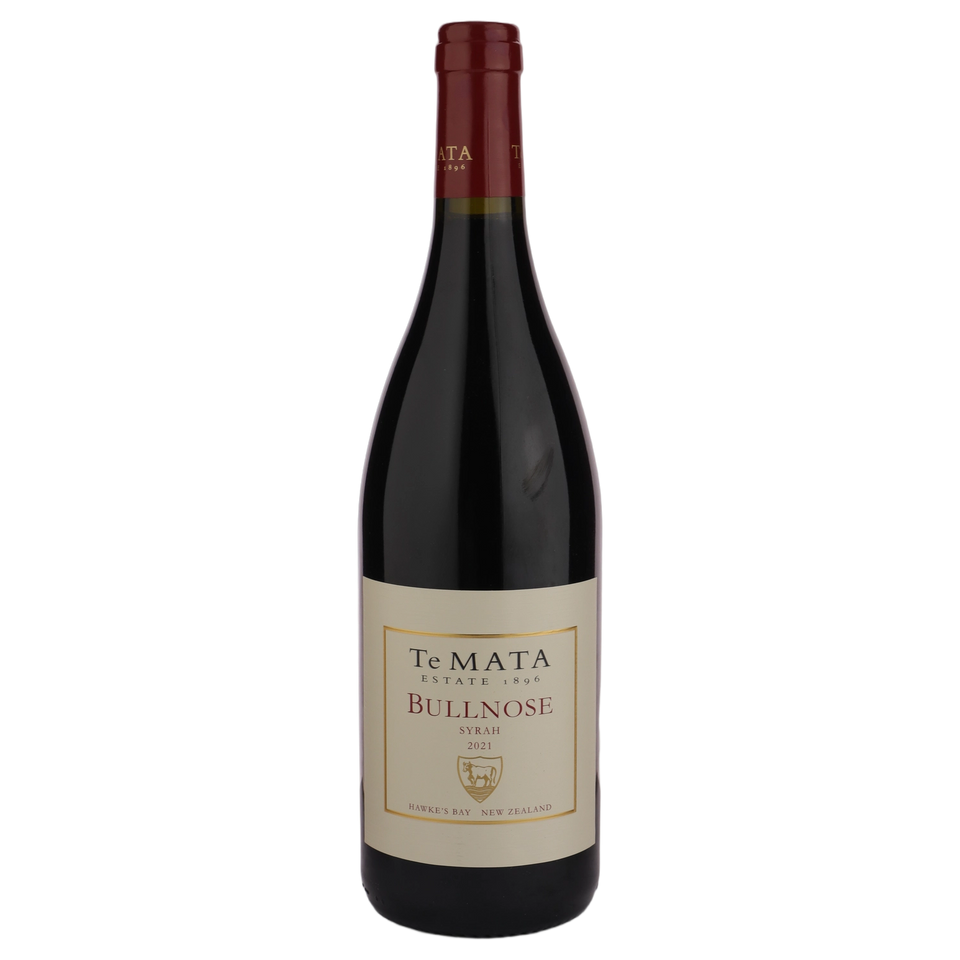 A bottle of 2021 Te Mata Bullnose Syrah 750ml Red Wine