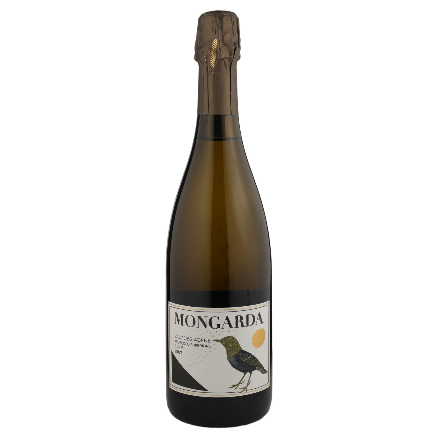 A bottle of 2023 Mongarda Valdobbiadene Prosecco Superiore Brut 750ml White Wine