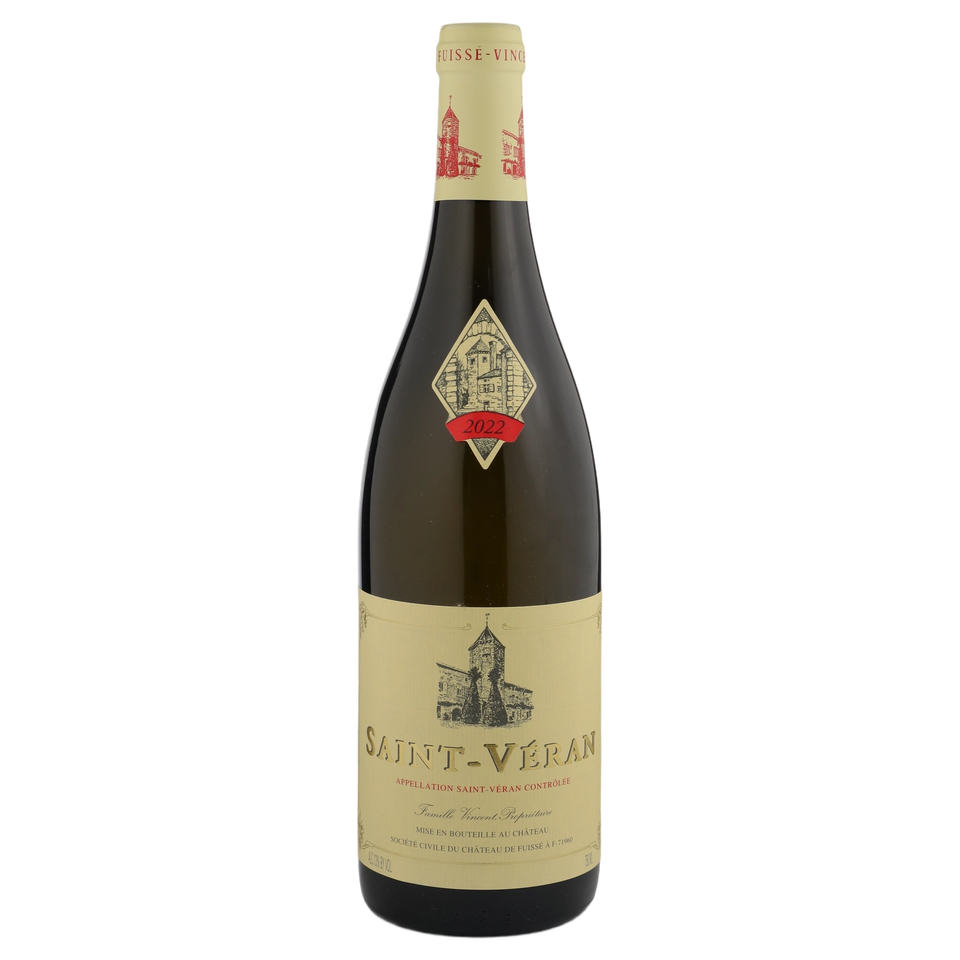 A bottle of 2022 Château Fuissé Saint Véran 750ml White Wine