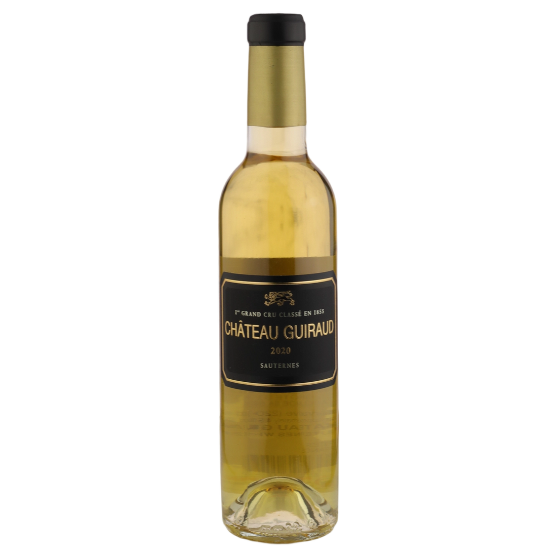 A bottle of 2020 Château Guiraud 1er Grand Cru Classé En 1855 Sauternes 375ml White Wine