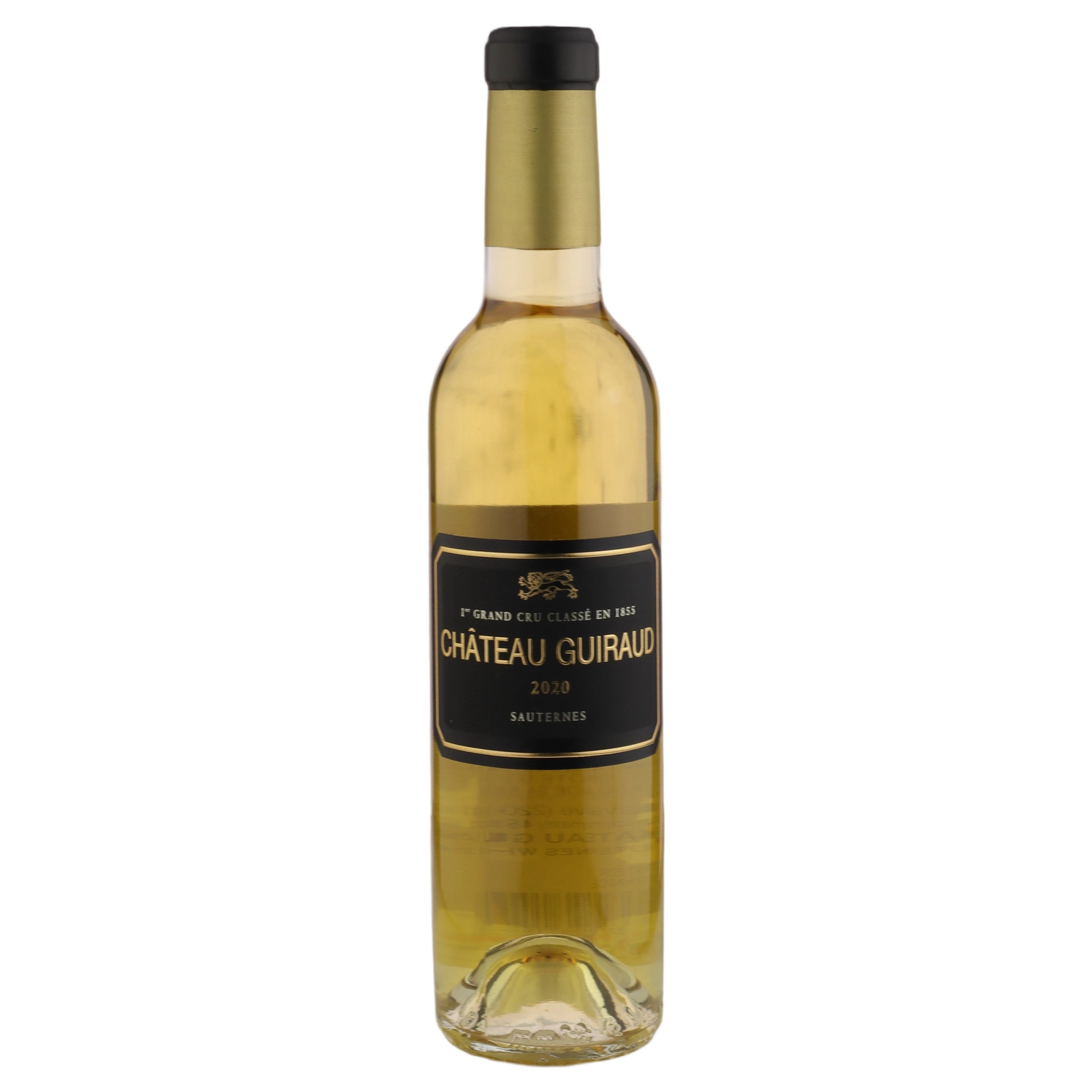A bottle of 2020 Château Guiraud 1er Grand Cru Classé En 1855 Sauternes 375ml White Wine