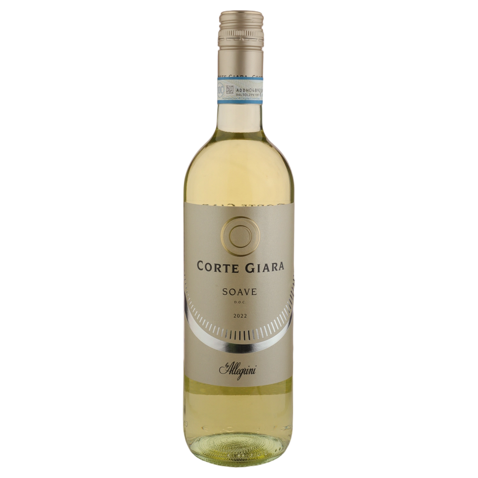 A bottle of 2022 Corte Giara Soave DOC 750ml White Wine