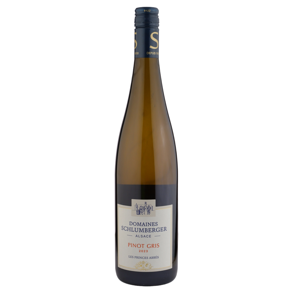 A bottle of 2023 Dom.Schlumberger Pinot Gris Les Princes Abbes 750ml White Wine