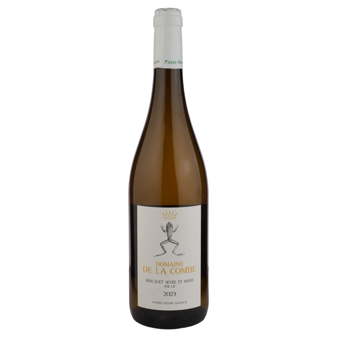 A bottle of 2023 Domaine de la Combe Muscadet Sevre et Mainesurlie 750ml White Wine