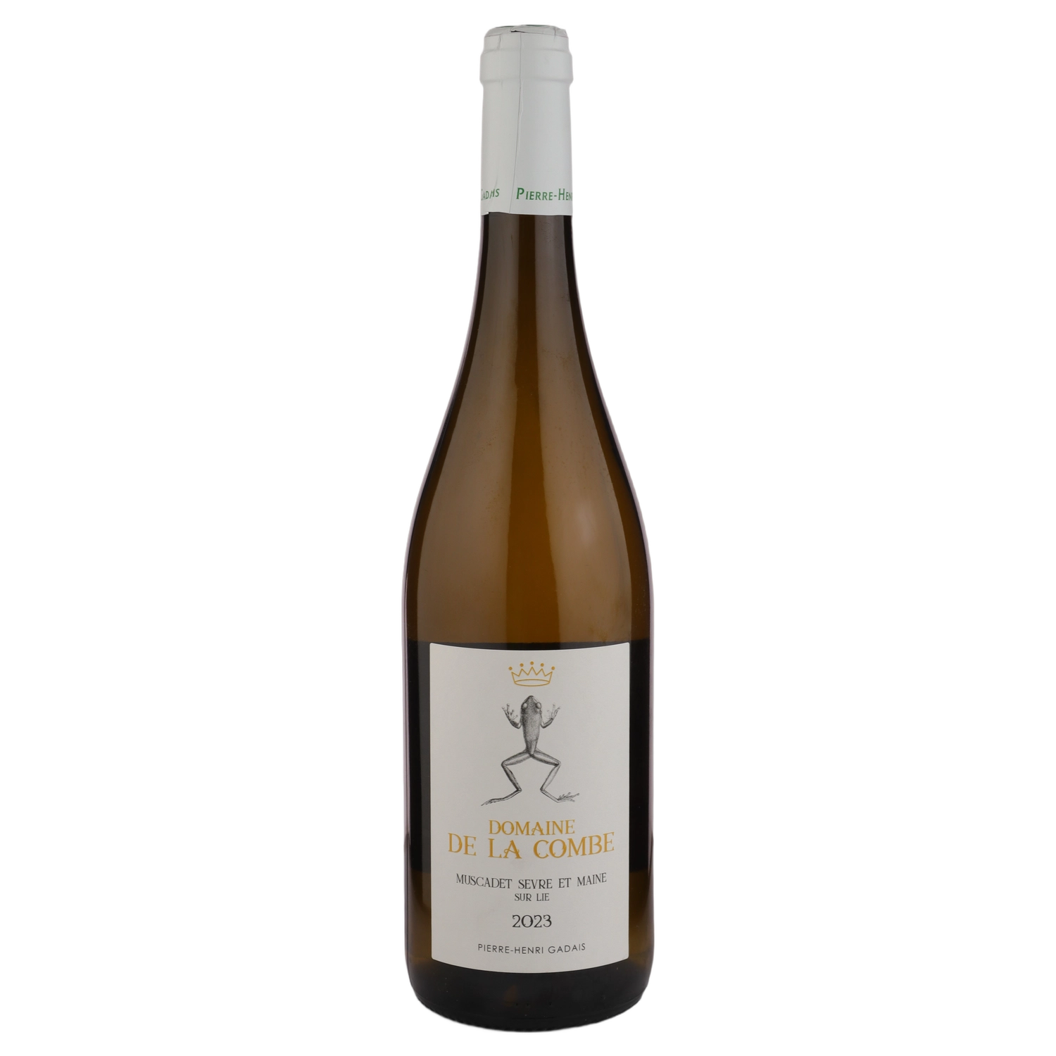 A bottle of 2023 Domaine de la Combe Muscadet Sevre et Mainesurlie 750ml White Wine