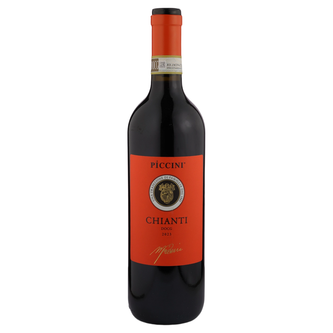 A bottle of Piccini Chianti Bottle DOCG 2023 750ml Red Wine