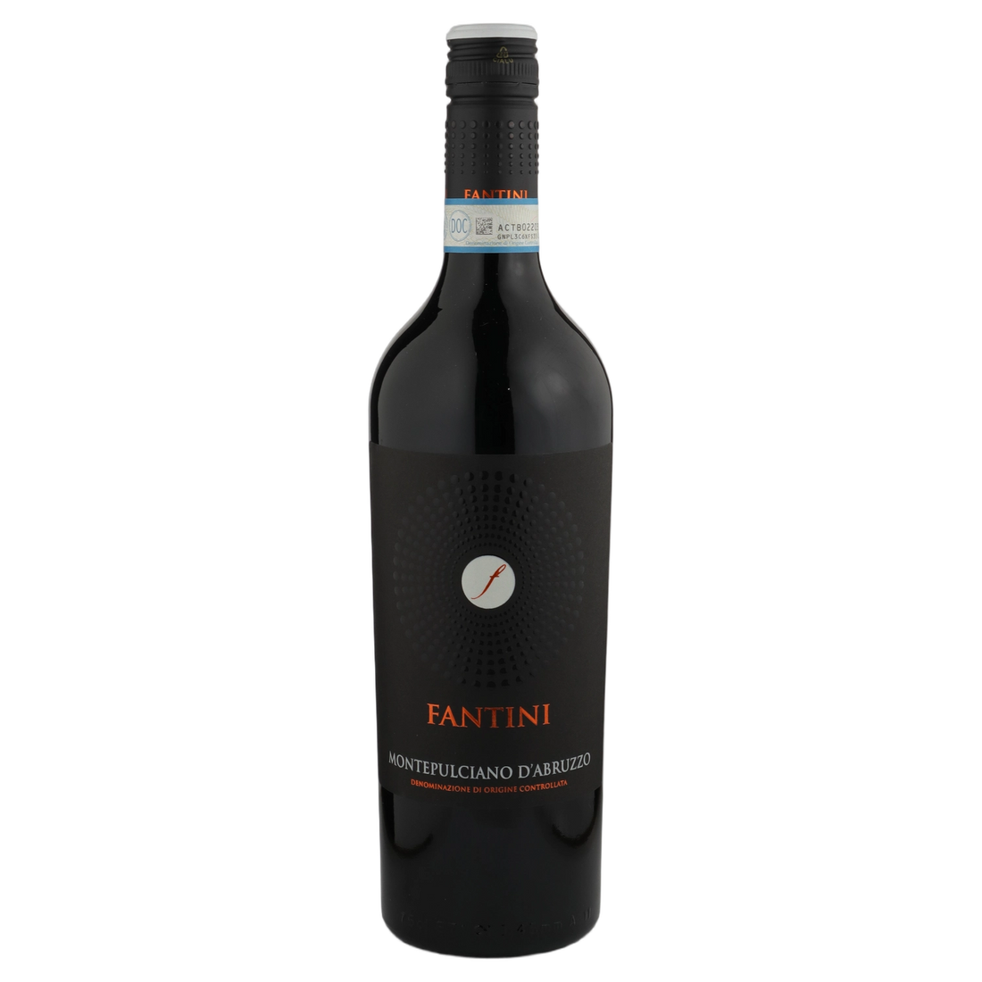 A bottle of Fantini Mont.D'Abruzzo 2022 750ml Red Wine