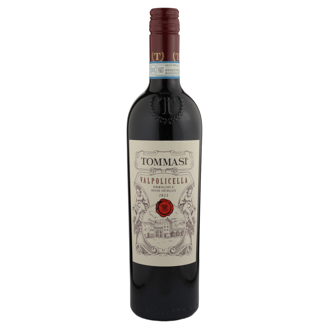 A bottle of 2023 Tommasi Valpolicella DOC 750ml Red Wine