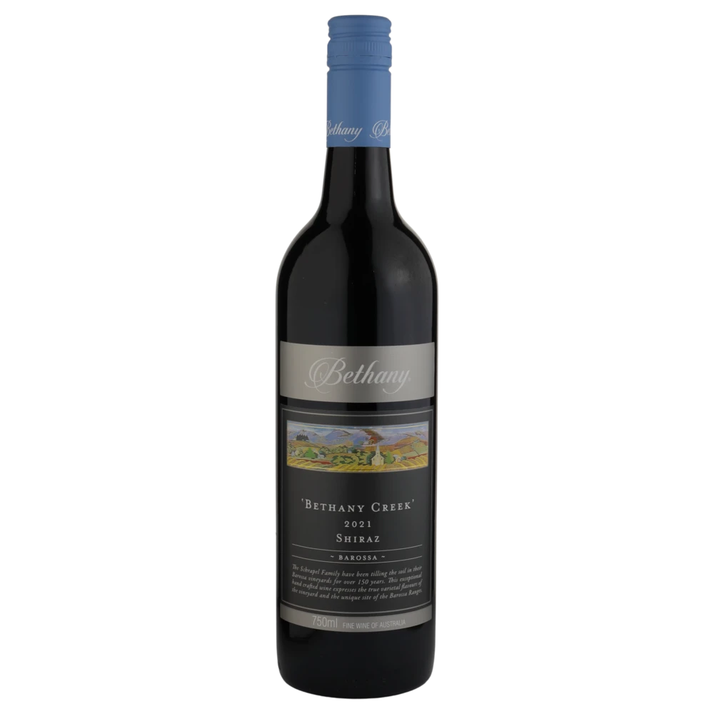 A bottle of 2021 Bethany Creek Barossa Valley Shiraz 750ml Red Wine