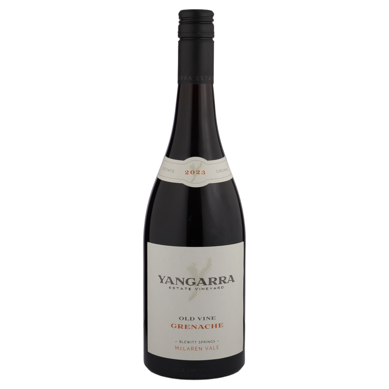 A bottle of 2023 Yangarra Old Vine Grenache 750ml Red Wine