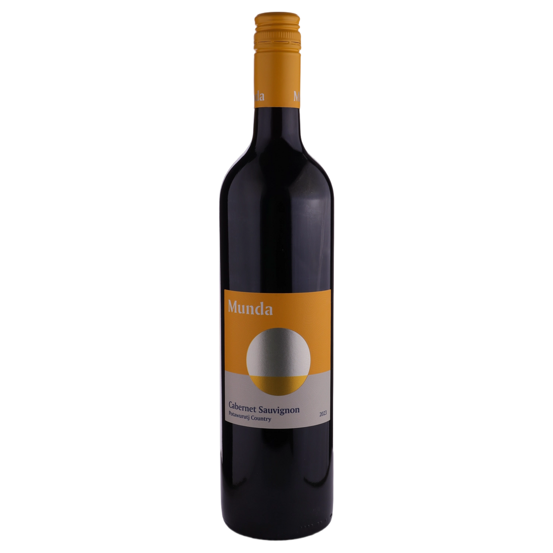 A bottle of 2023 Munda Potawurutj Country Cabernet Sauvignon (Padthaway) 750ml Red Wine