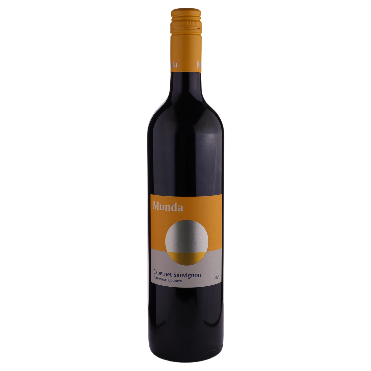 A bottle of 2023 Munda Potawurutj Country Cabernet Sauvignon (Padthaway) 750ml Red Wine