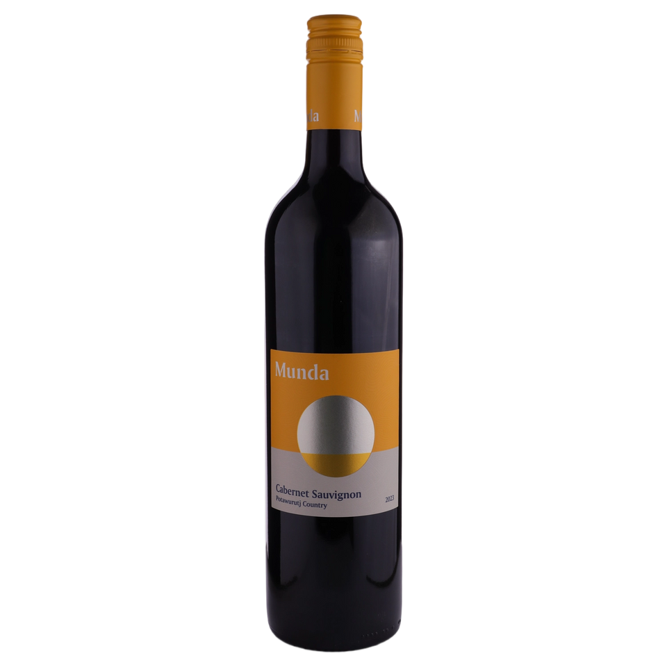 A bottle of 2023 Munda Potawurutj Country Cabernet Sauvignon (Padthaway) 750ml Red Wine