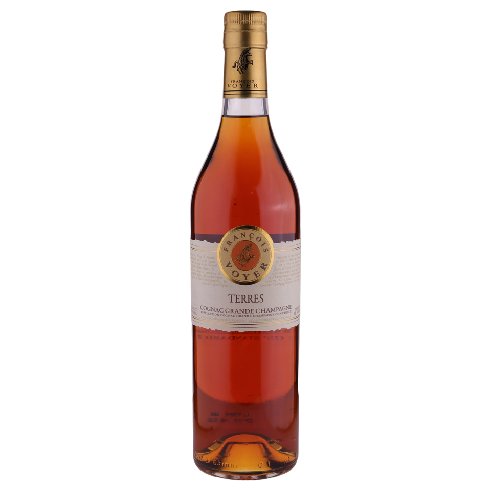 A bottle of Francois Voyer Cognac Terre de Grande Champagne 5yrs 40% 700ml